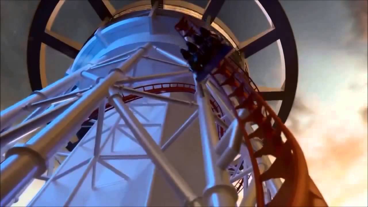 Skyscraper World's Tallest Roller Coaster POV - Skyplex Orlando - YouTube