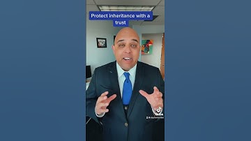Protect inheritance with a trust #shorts
