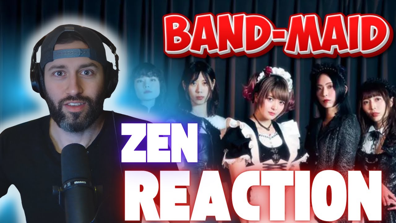 REACTING TO BAND-MAID / Zen (Official Music Video)　MAPPA Anime 