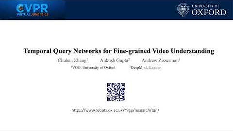 Temporal Query Networks for Fine-grained Video Understanding, CVPR 2021