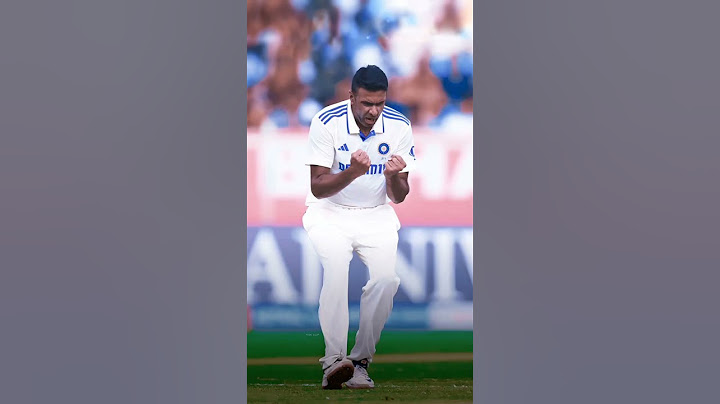 Thank you R Ashwin