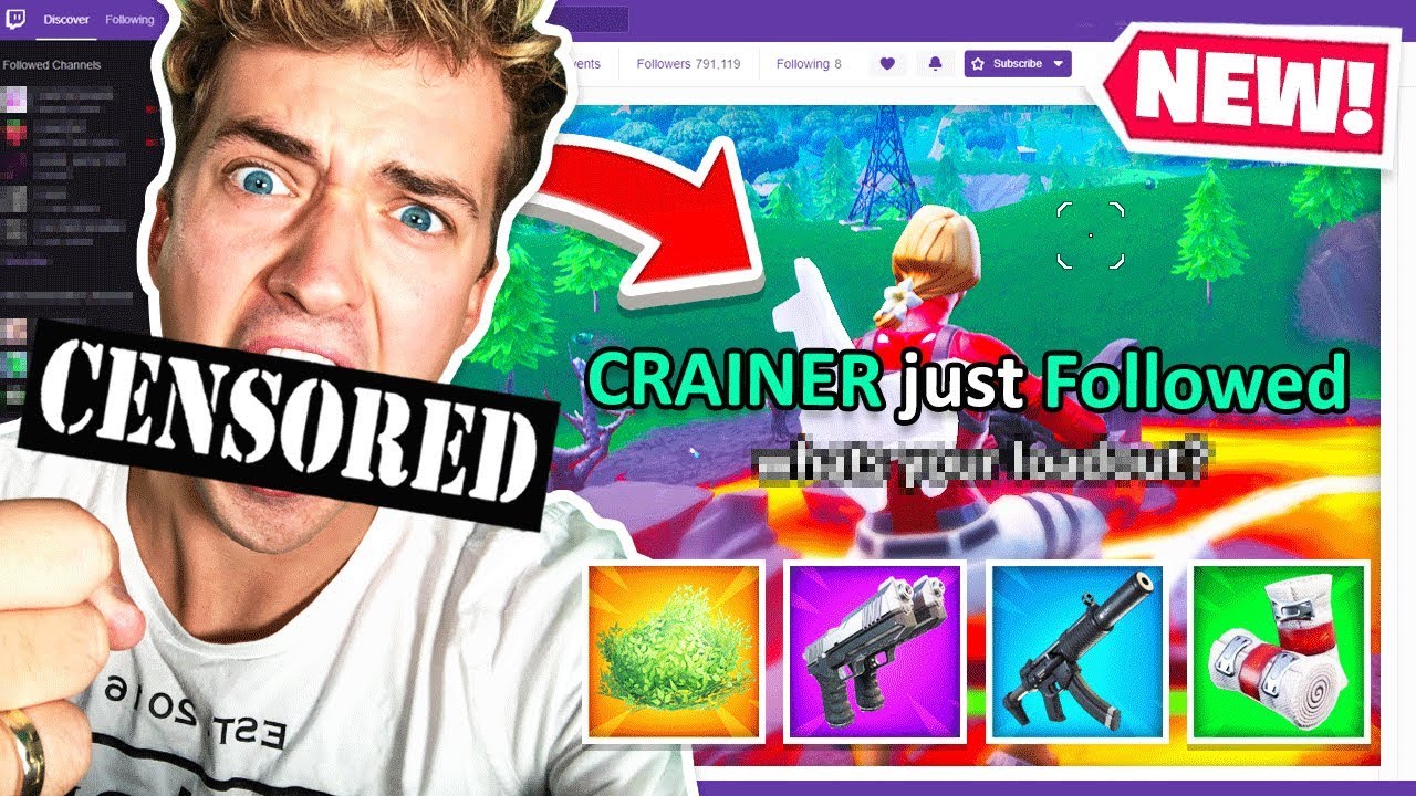 fortnite videos with crainer