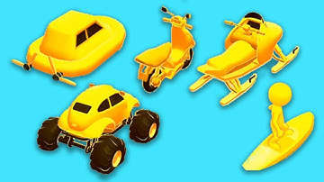 Shape shifting - Gameplay Walkthrough - All Levels (IOS, Android)