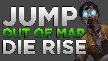 Black Ops 2 Glitches: Jump Outside of Map onto Ledge on Die Rise!