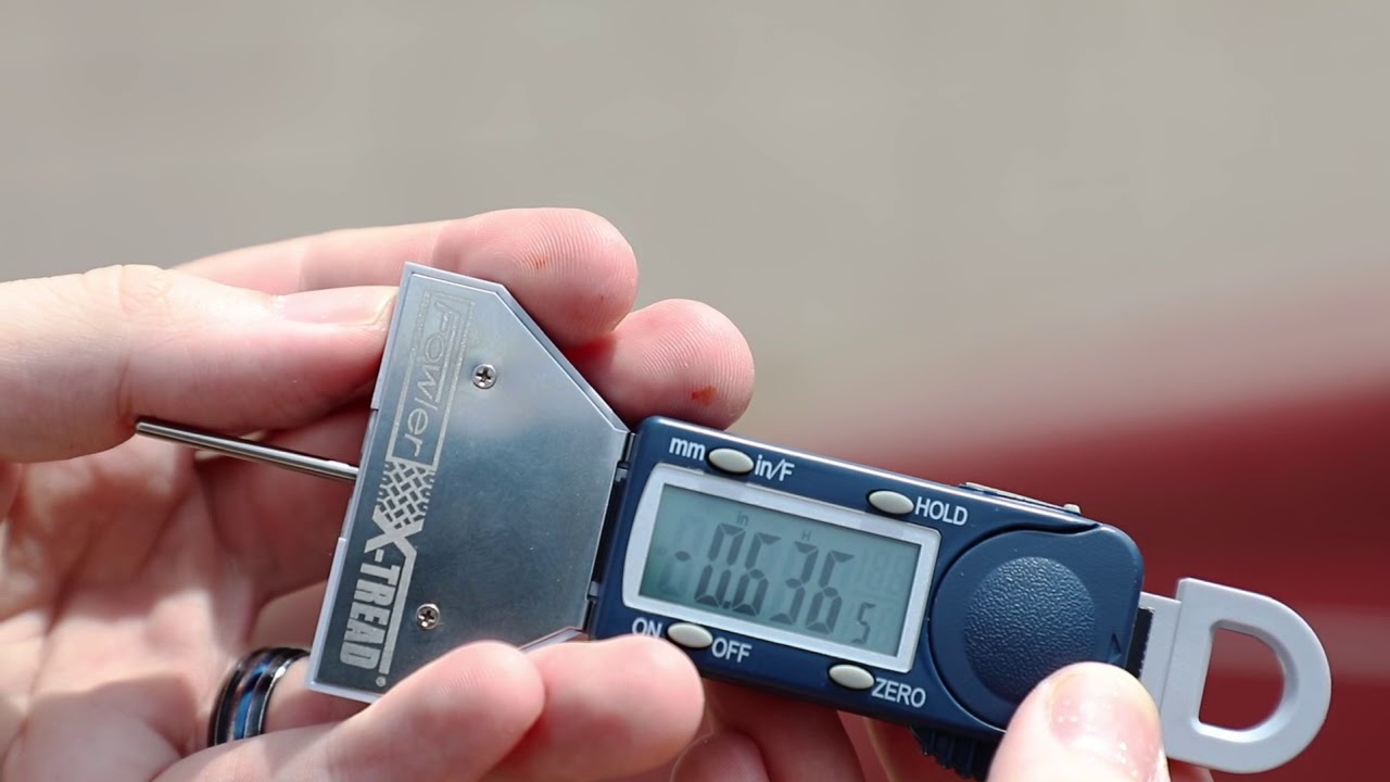 FW74225500 Digital Tire Tread Depth Gauge YouTube