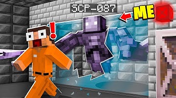 Playing as SCP-087 in MINECRAFT! - Minecraft Trolling Video