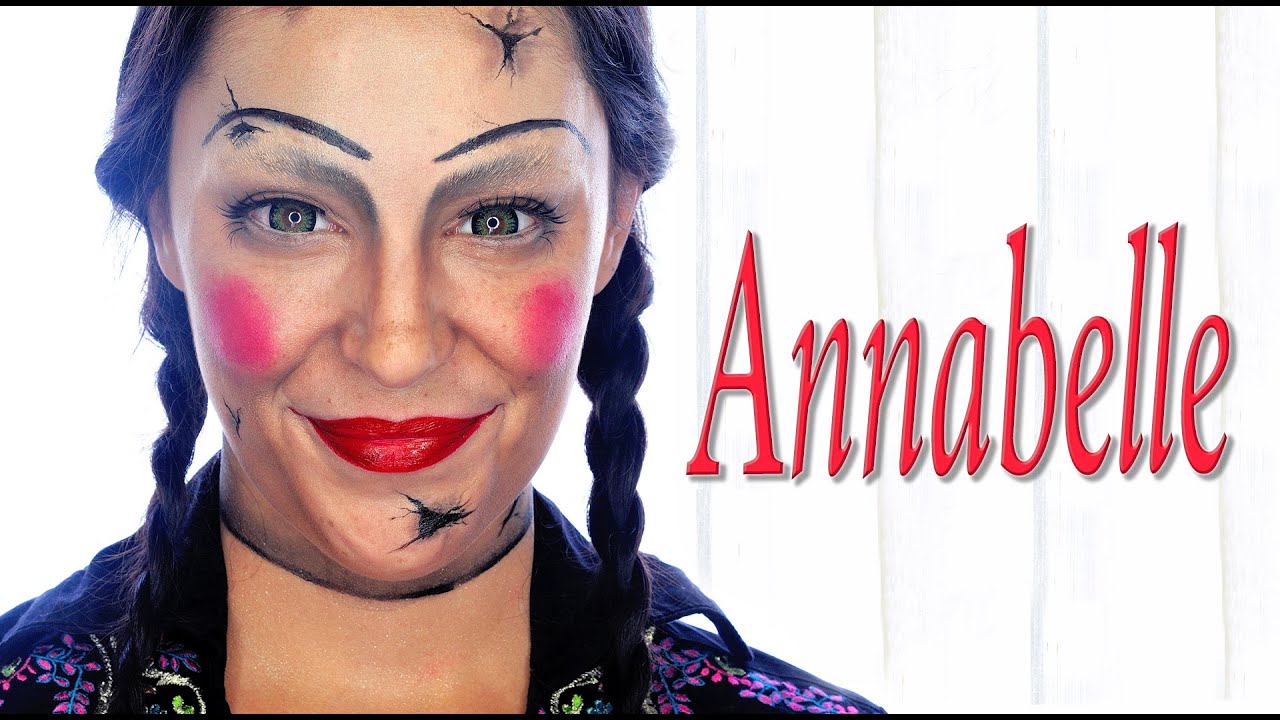 Tutorial maquillaje Halloween Annabelle Makeup FX 60  Silvia Quiros 