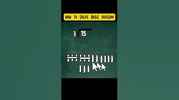 🤔How to SOLVE basic Division⁉️Easy to follow Division Solving Problem #division #LearnToDivide