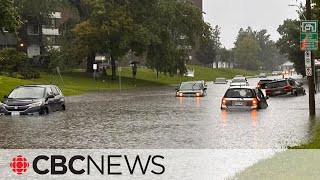 Ottawa streets 'became canals' as thunderstorm brought flooding, power outages