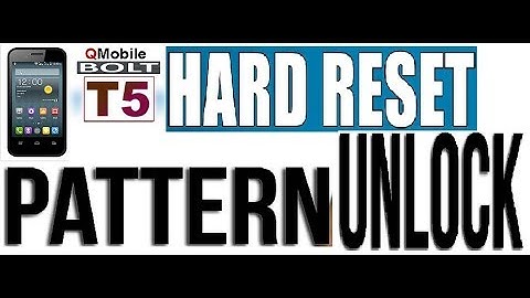 Q Mobile T5 Hard reset