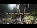 Benefits of Living Simply