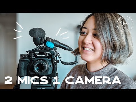 Record 2 mics into 1 camera! Dream audio setup for the Apple event✨