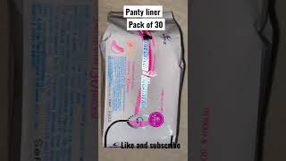 Everyday use product for women💃🏻 #amazon #hygiene #pantyliner #clean #personal #unboxing #youtube