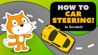 Simple Car Steering Simulation | Scratch Tutorial screenshot 3