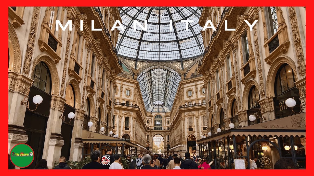 A Louis Vuitton Outlet At Galleria Vittorio Emanuele II, Milan