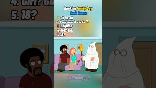 Ranking Family Guy Dark Humor 😭 #familyguy #funny