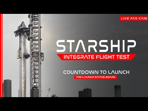 [Countdown Part 1] - SpaceX Starship Flight Test