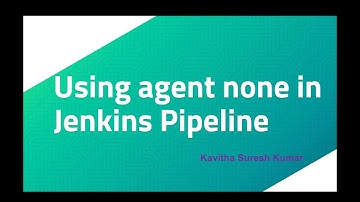 Using agent none in Jenkins Pipeline