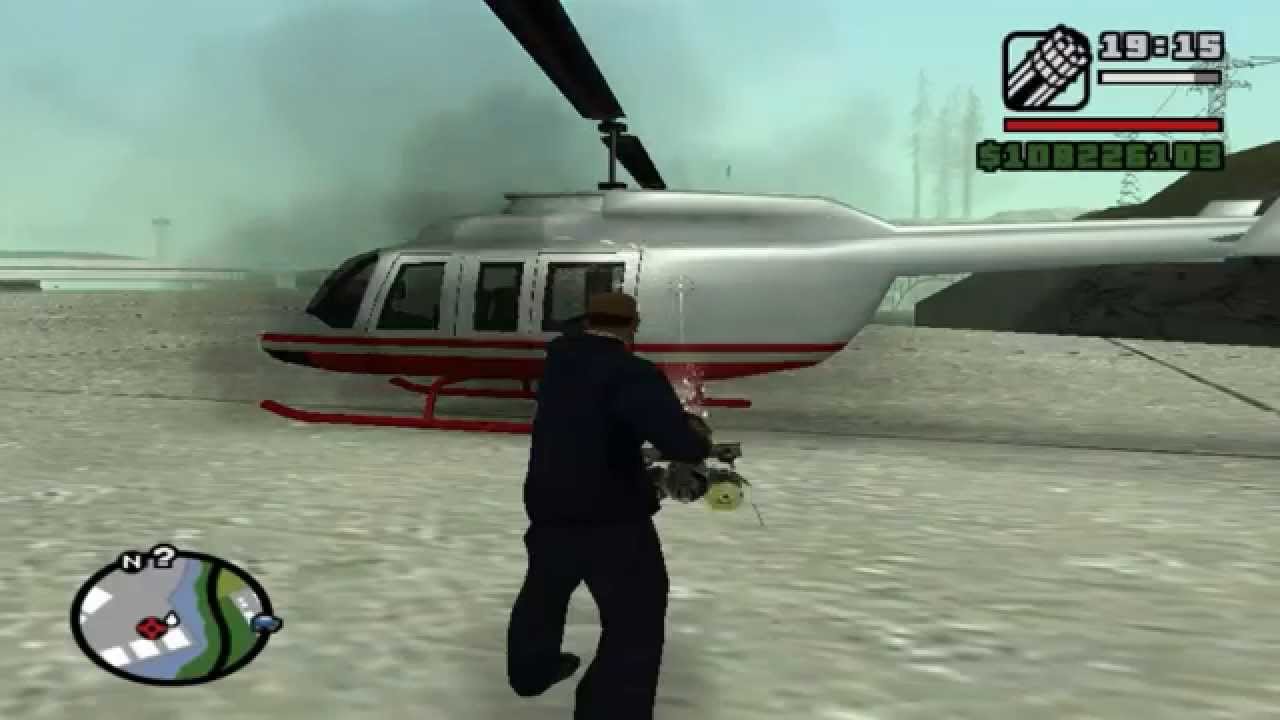 Cómo encontrar un Helicóptero en Gta San Andreas [PC] YouTube