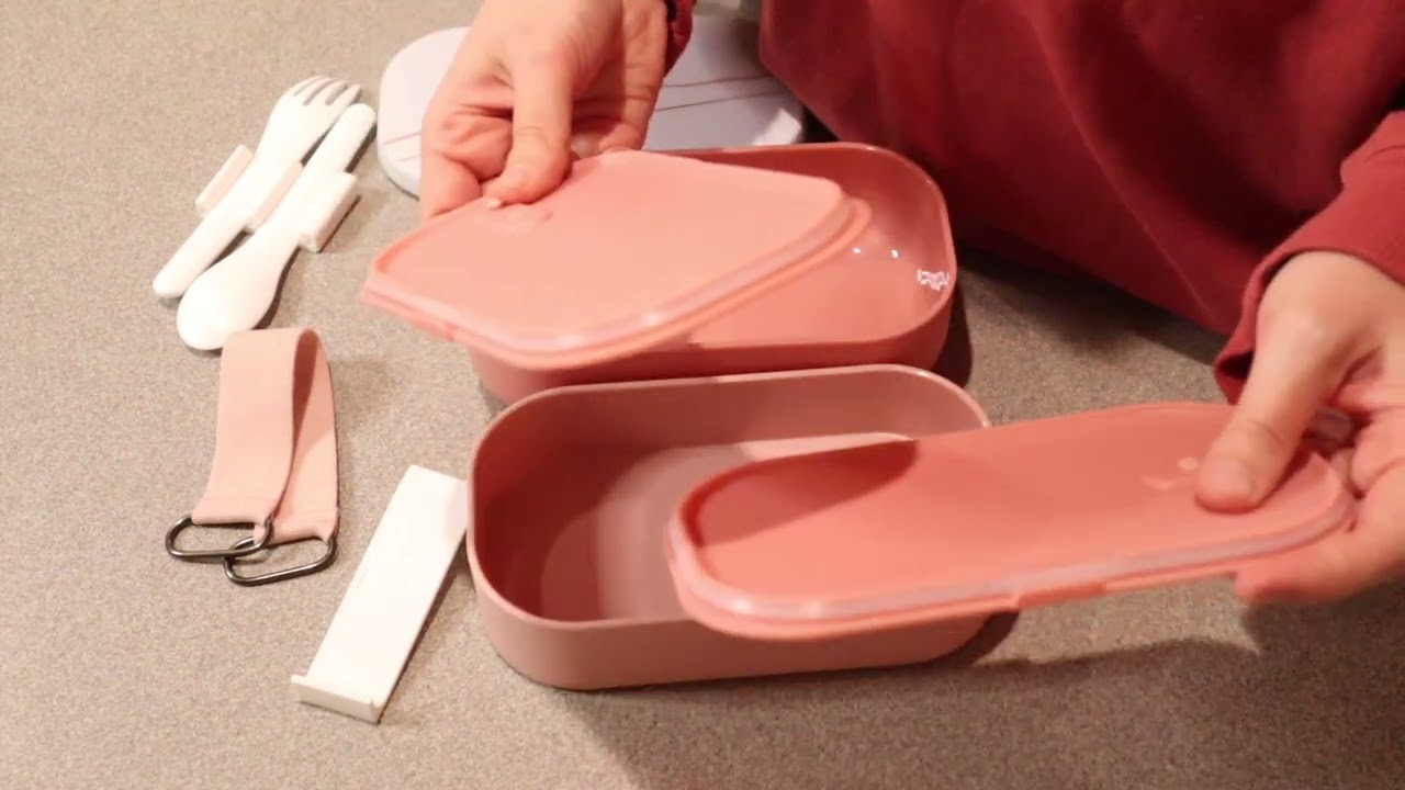 Caperci Modern Bento Lunch Box Review | 2 Layers Stackable Leak-proof Lunch Container for Adults
