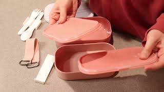 Caperci Modern Bento Lunch Box Review | 2 Layers Stackable Leak-proof Lunch Container for Adults