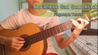 tabs Doraemon Sad Soundtrack fingerstyle Tutorial