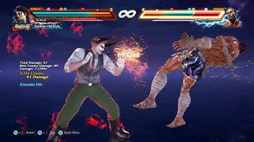 Tekken 7 - Dragunov hardest combo ever .