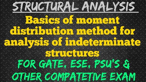 Moment distribution method part 1