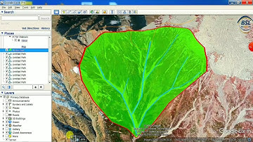Easily Calculate Catchment Area using Google Earth