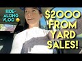 $2,000 From Yard Sales! Here's What To Look For - Ride Along With Me VLOG