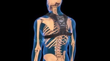 Correcting Posture  3d Animation