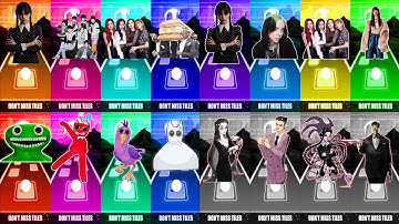 Tiles Hop - Family Addams Vs Musical Grup Vs Wednesday Vs Garten of Banban