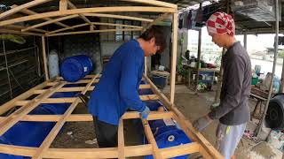 EP-7 DIY part 3 | Paggawa ng balsa | Floating house