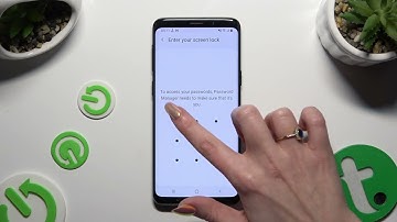 How to Remove Password from Google Autofill on SAMSUNG Galaxy S9?