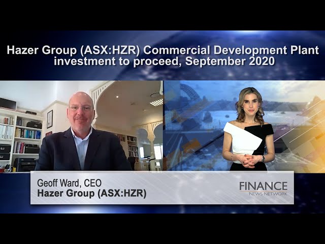 Hazer Group (ASX:HZR)  Commercial Development Plant investment to proceed class=