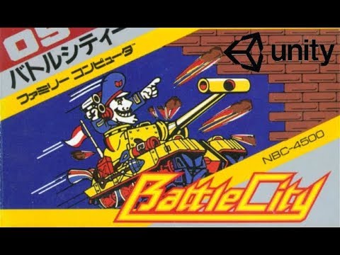 Battle City recreated in Unity using Tile Maps