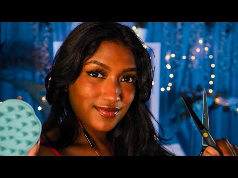 ASMR | Doing Your Makeup, Measuring You, Hair Cut, & Perfume Shop (4 Personal Attention Roleplays)