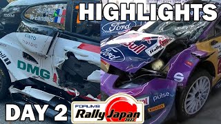 Wrc Forum8 Rally Japan 2022 | Friday Highlights - Day Two