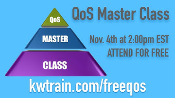 Watch the Filming of my QoS Master Class for Free