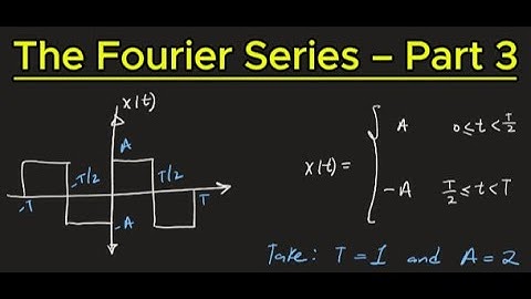The Fourier series example — clearly explained (part 3)