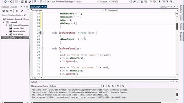 C++11 Beginner Tutorials Lesson 20 by Gamer2Creator.  Constructors.