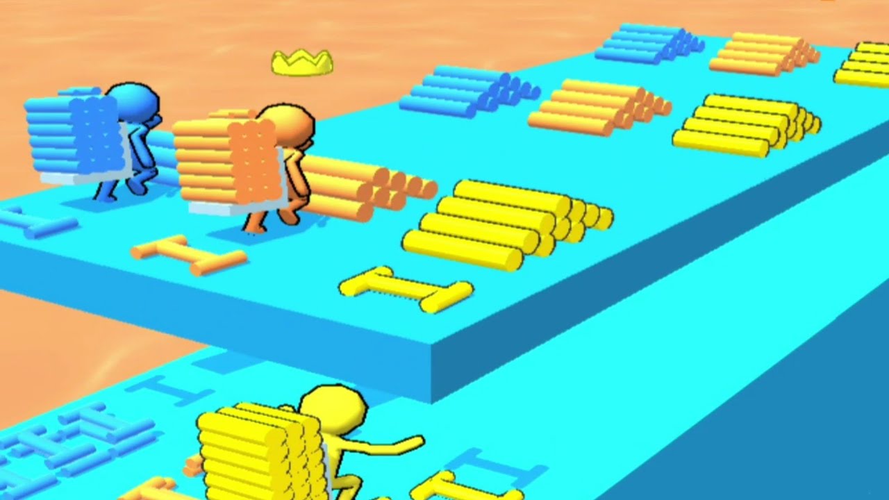 Ladder Race Gameplay Walkthroughs Android, iOS Mobile game Levels #1