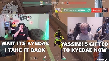 TSM Subroza KNIFED Kyedae WHILE SEN TenZ Is SPECTATING HIM