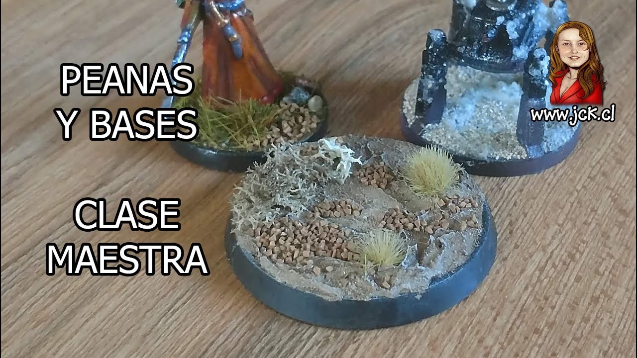 Peanas / Bases: Clase Maestra [Pintura de Miniaturas / Modelismo] 