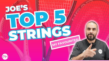 TOP 5 TENNIS STRINGS 2025 | COACH