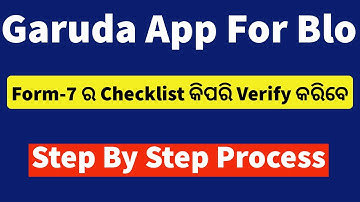 Garuda App Form 7 checklist Verified Process