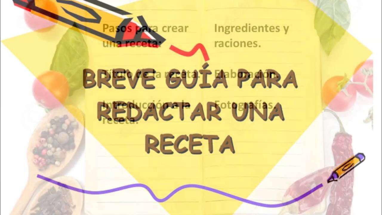 Los textos instructivos- La receta de cocina - YouTube