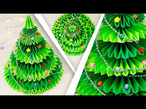 Ёлка из бумаги своими руками 🎄 Новогодние поделки 🎄 Diy paper Christmas tree