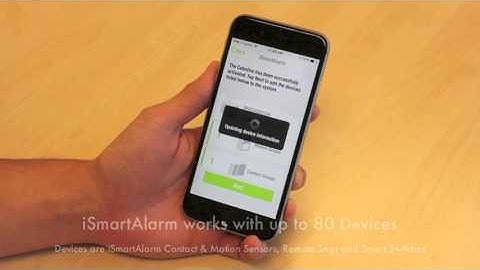 iSmartAlarm How To Setup System