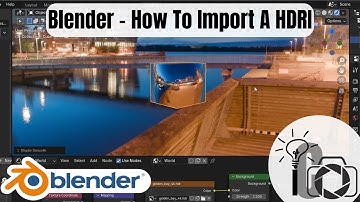 Blender - How To Import And Rotate A HDRI 4K